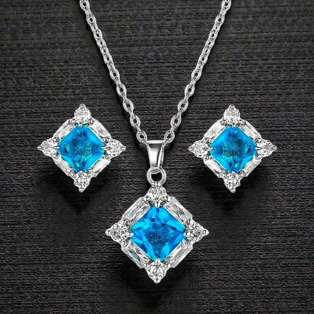 Montana Silversmiths Elevated Luxury Crystal Jewelry Set - Retail $85‎ ~ New!